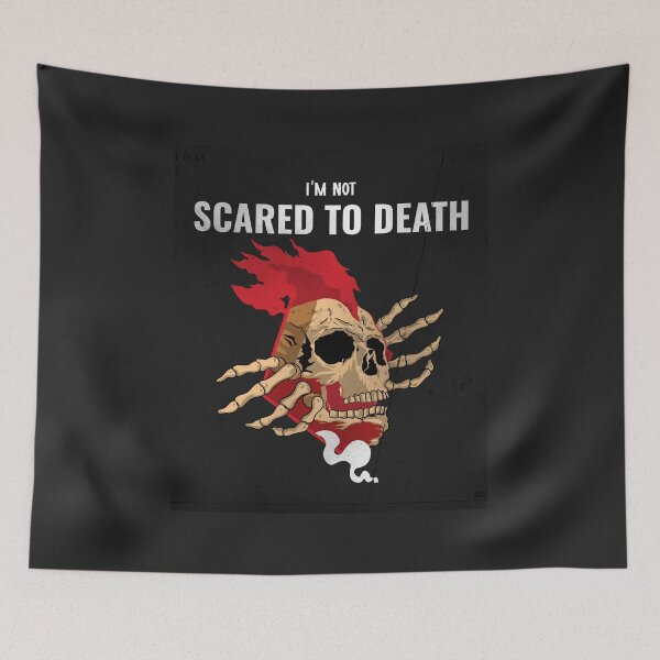 Item preview, I'm Not Scared To Death designed and sold by AladdinMktgs.