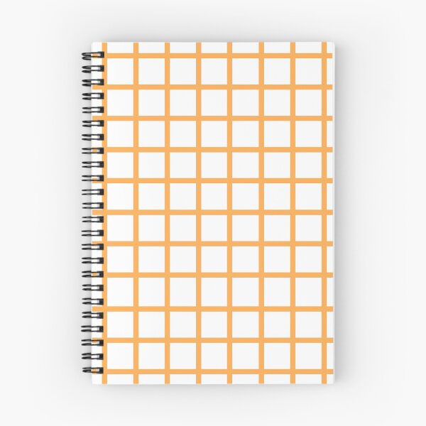 Item preview, Retro style orange and white check designed and sold by LittleBettyMakes.
