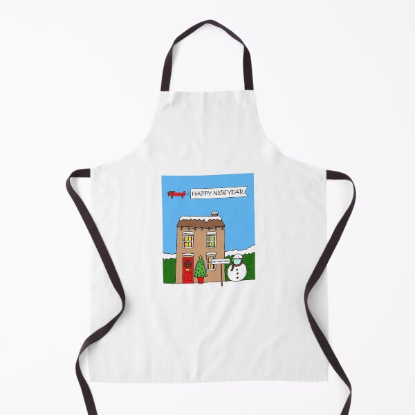 Item preview, Covid 19 Happy New Year  Self-isolation House Cartoon designed and sold by KateTaylor.