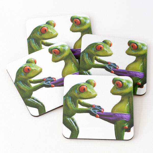 Item preview, pictures, funny, cartoon, frogs designed and sold by kostin78.