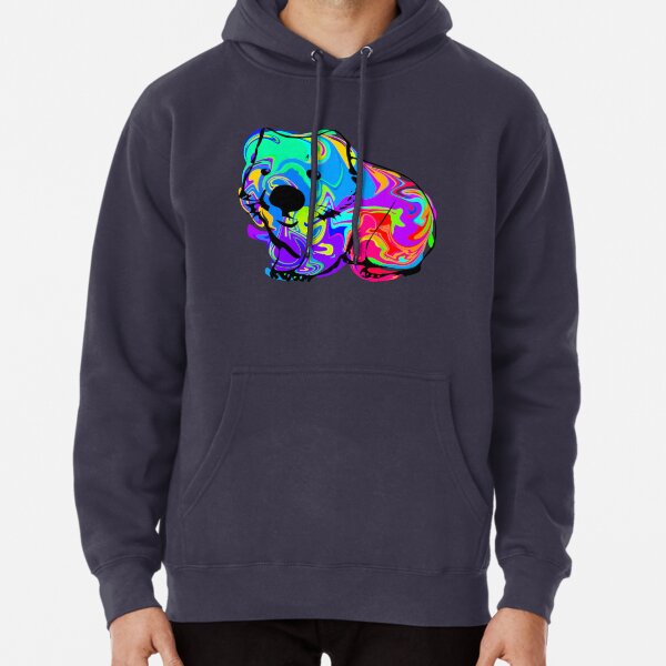 Colorful Wombat Pullover Hoodie
