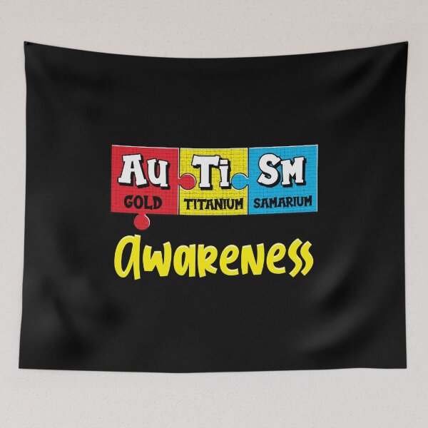 Item preview, Autism Awareness Puzzle Chemical Periodic Table designed and sold by perfectpresents.