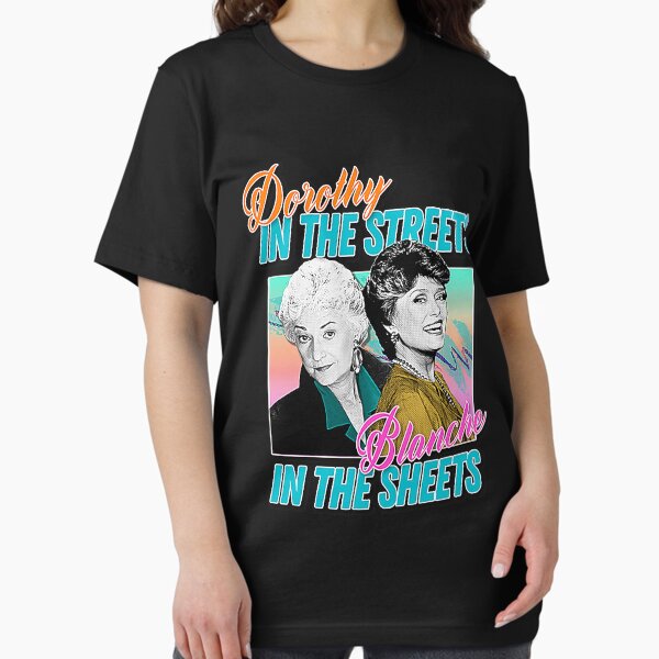 Vista previa del artículo con la obra «Dorothy In The Streets Blanche In The Sheets ∆ Diseño gráfico Estilo de los 80 Declaración inconformista», diseñado y vendido por wallofmoms257.