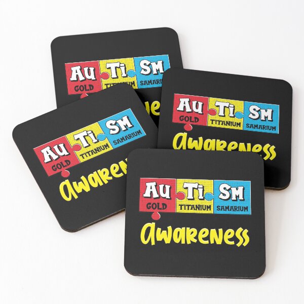 Item preview, Autism Awareness Puzzle Chemical Periodic Table designed and sold by perfectpresents.