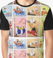Cartoon Characters Graphic T-Shirt
