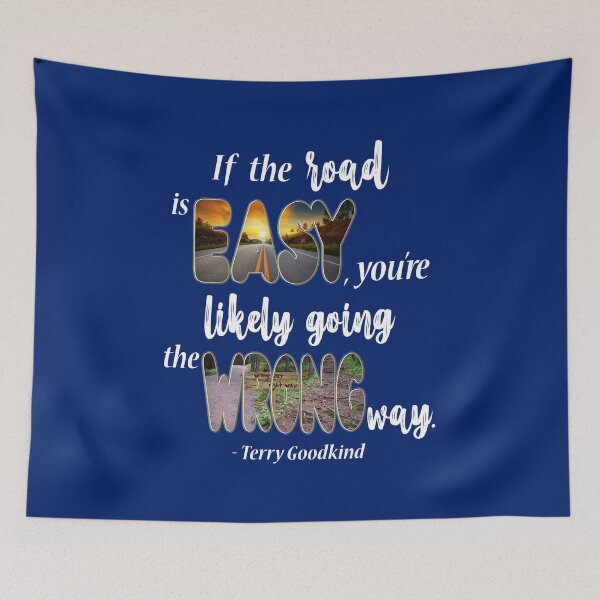 Item preview, If the road is easy designed and sold by maofdvora.