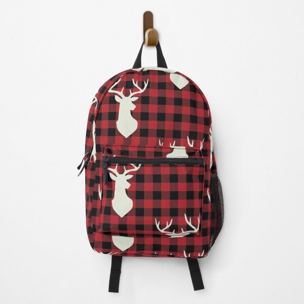 Item preview, Christmas Plaid with Deers designed and sold by hellcom.