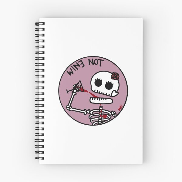 Item preview, Skeleton-chan Wine Not designed and sold by watermoonie.