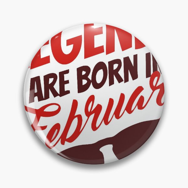 Item preview, legends are born in february designed and sold by PUNCH ME IN SHOP.