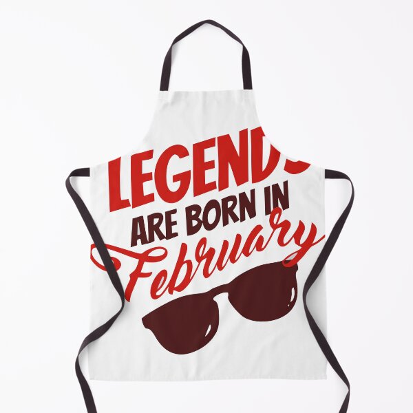 Item preview, legends are born in february designed and sold by PUNCH ME IN SHOP.