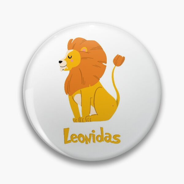 Artikelvorschau, Leonidas Lion Baby Boy Name des wilden Tieres entworfen und verkauft von HelloFromAja.