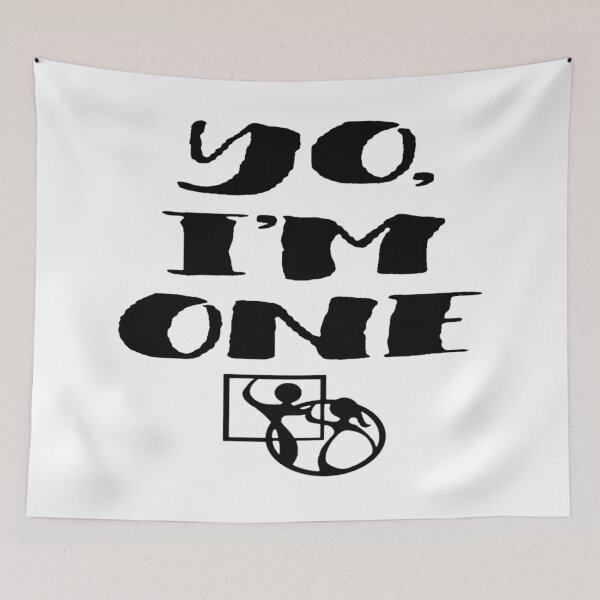 Item preview, Yo I'm One BLK designed and sold by Square Dancing Gifts & Merchandise.