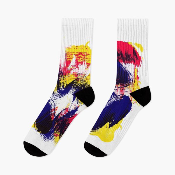 Item preview, Abstract multicolor dynamic artistic background with creative splashes and shabby brush strokes effect.  designed and sold by FENIO.