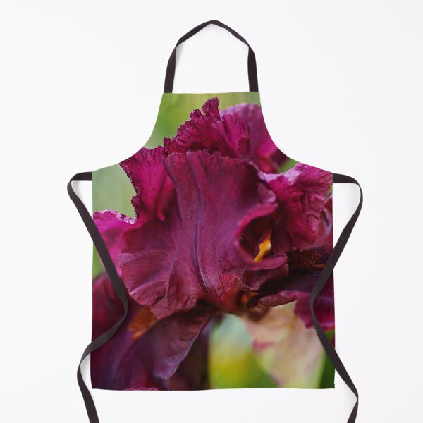 Item preview, Iris Burgundy Bearded designed and sold by Joy Watson - Natural Light Photography .