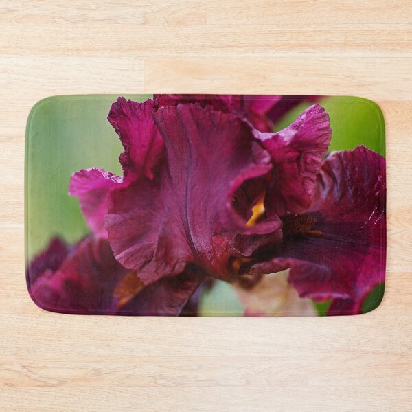 Item preview, Iris Burgundy Bearded designed and sold by Joy Watson - Natural Light Photography .