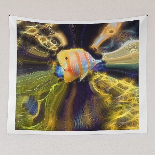 Item preview, Magical States of Being for a Butterfly Fish designed and sold by Wernher Krutein.