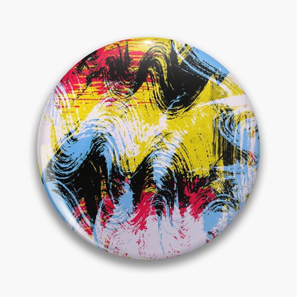 Artikelvorschau, Abstract multicolor dynamic artistic background with creative splashes and shabby brush strokes effect. entworfen und verkauft von FENIO.