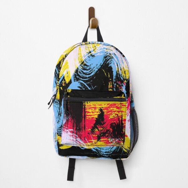 Item preview, Abstract multicolor dynamic artistic background with creative splashes and shabby brush strokes effect. designed and sold by FENIO.