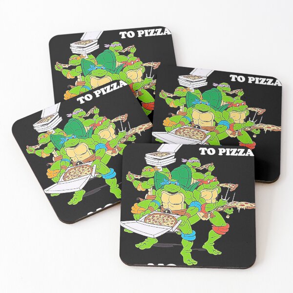 Item preview, Retro Love Ninja Turtles Cartoon Say Yes To Pizza Say No To Drugs designed and sold by wallofmoms257.