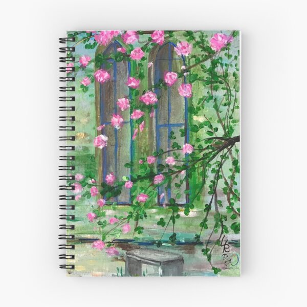 Item preview, In The Garden Original Art Painting designed and sold by RobinetteArt.