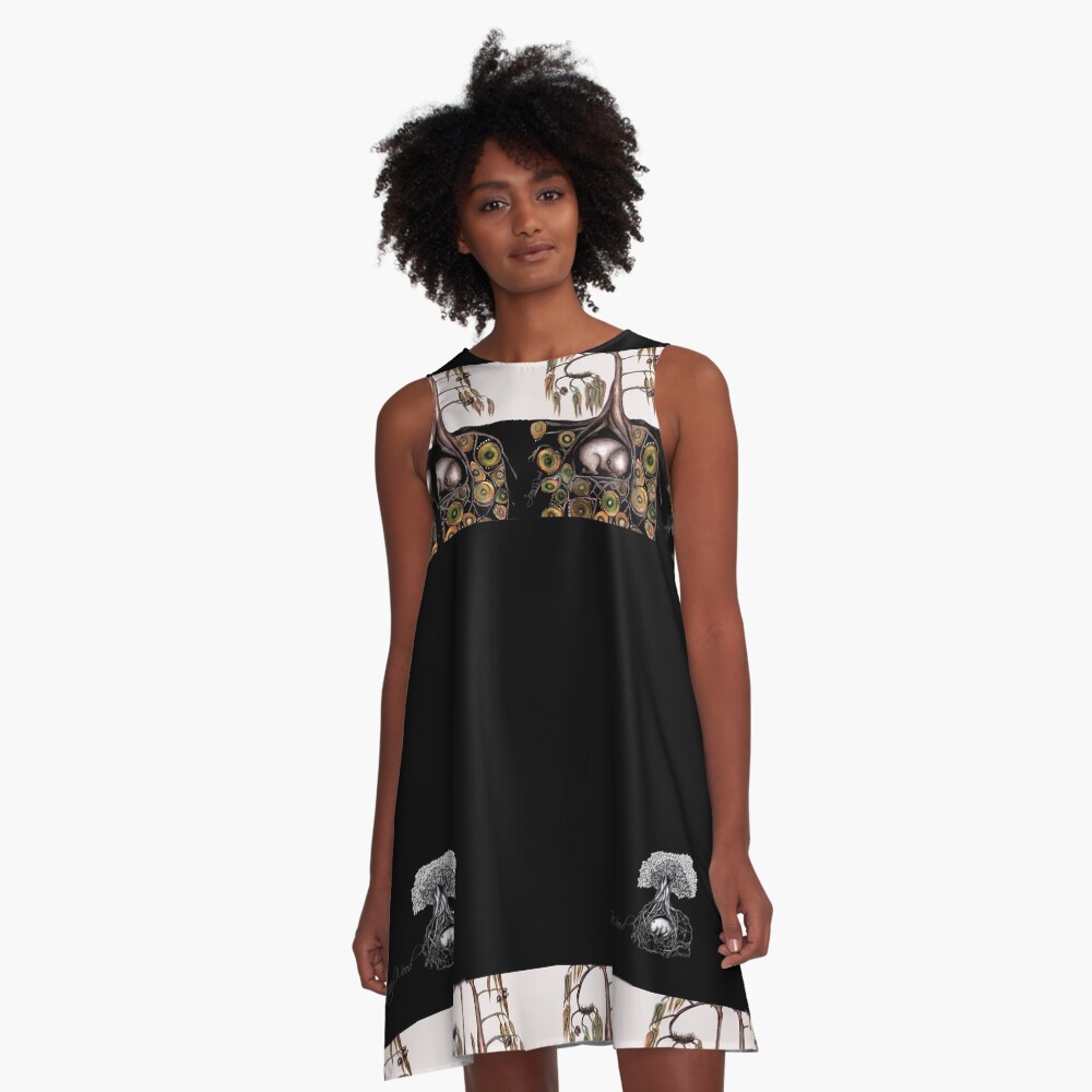 Item preview, A-Line Dress designed and sold by dishmoptop.