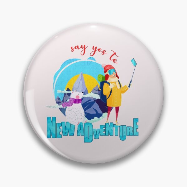Item preview, Say Yes to New Adventure designed and sold by 1stopselfieshop.