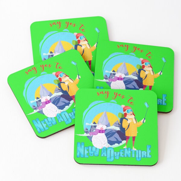 Item preview, Say Yes to New Adventure designed and sold by 1stopselfieshop.