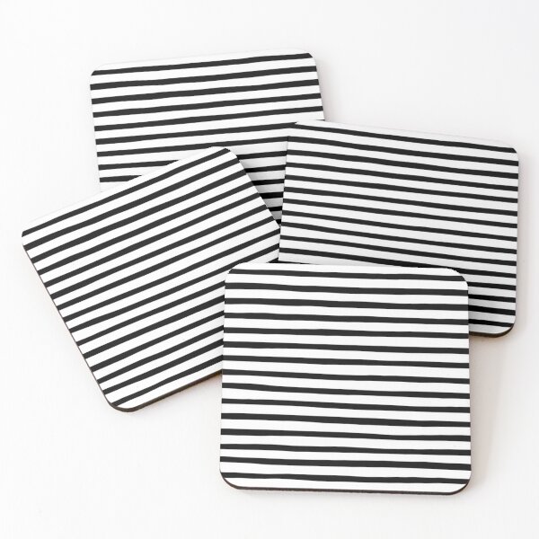 Item preview, Black and White Stripped Pattern Design designed and sold by The Merch.