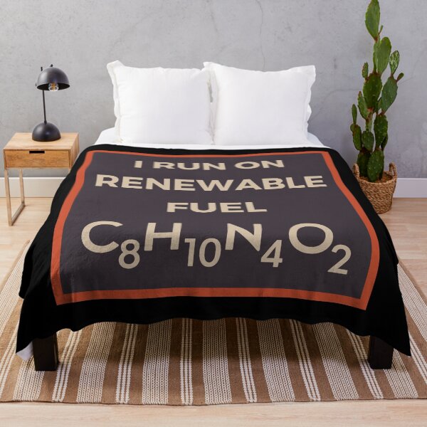 Item preview, I RUN ON RENEWABLE FUEL - CAFFEINE CHEMICAL FORMULA designed and sold by Veewell.