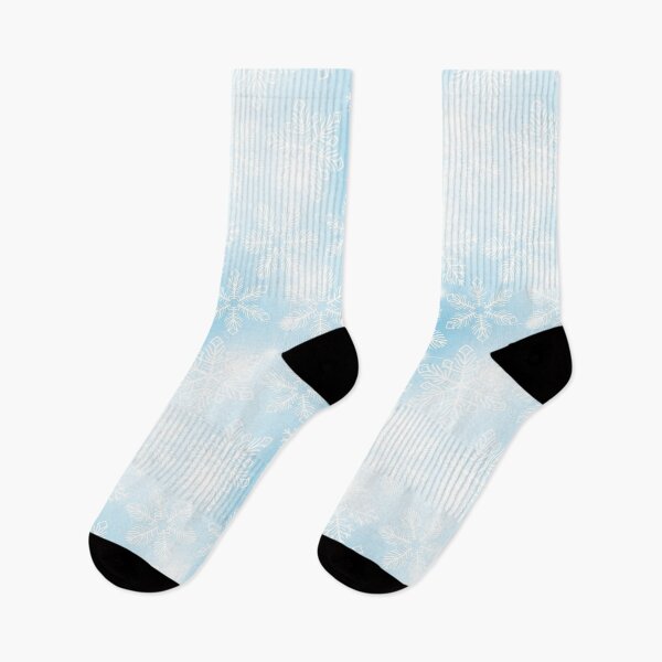 Item preview, Snowflakes and lights on blue designed and sold by Katerina Mitkova Kirilova.