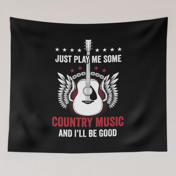 Item preview, Country Music Funny Guitar Musician Vintage Gift designed and sold by haselshirt.