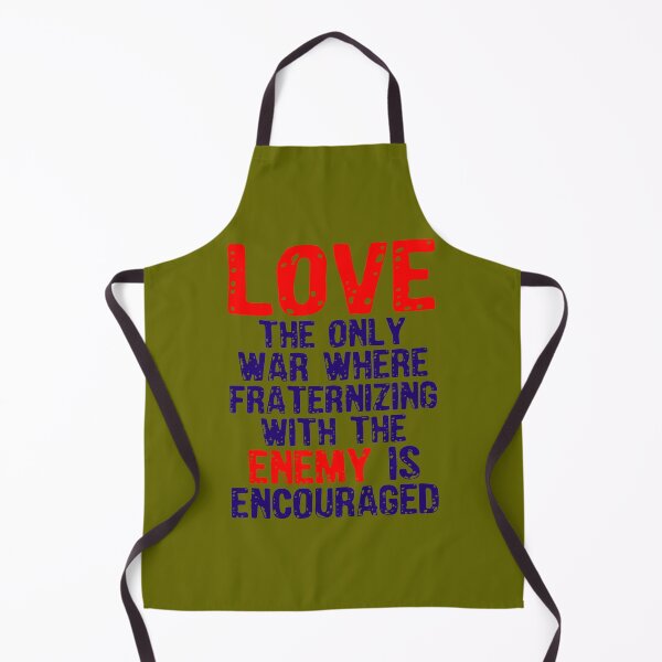 Item preview, Love is a Battlefield | Funny Love and Romance Design designed and sold by Dancing Dolphin Crafts.