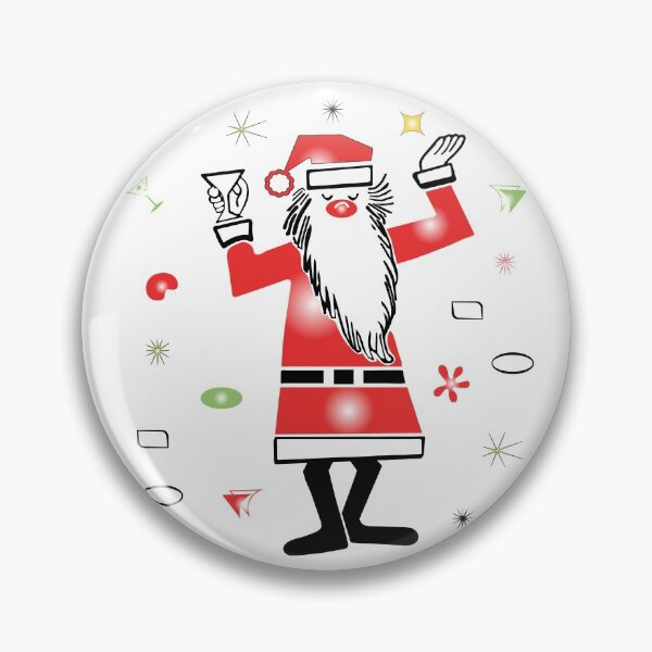 Item preview, Santa Claus Partying  designed and sold by DarkHumorstore.
