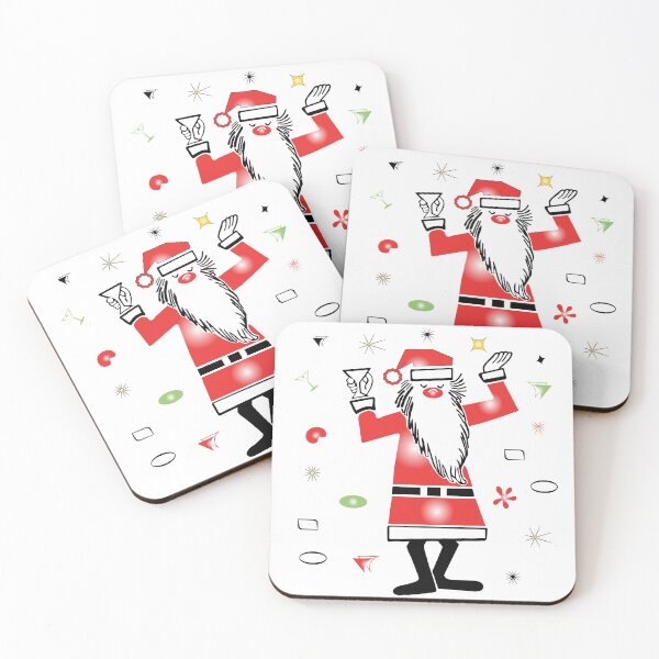Item preview, Santa Claus Partying  designed and sold by DarkHumorstore.