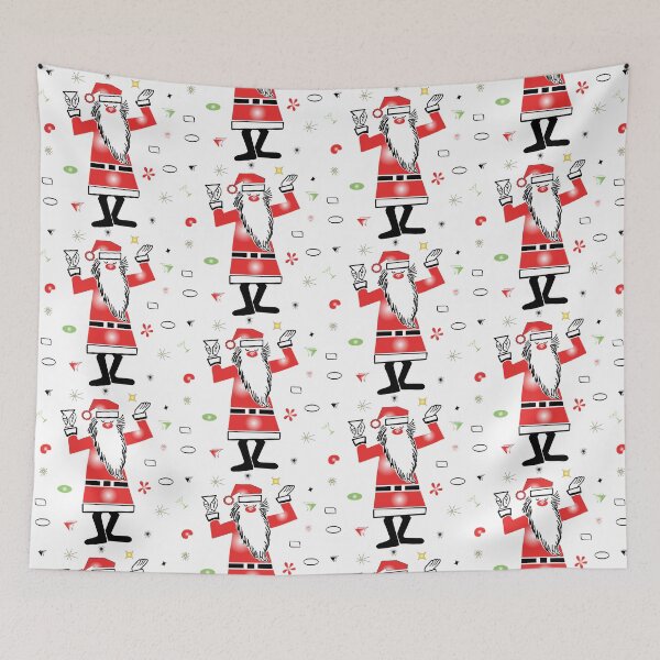 Item preview, Santa Claus Partying  designed and sold by DarkHumorstore.