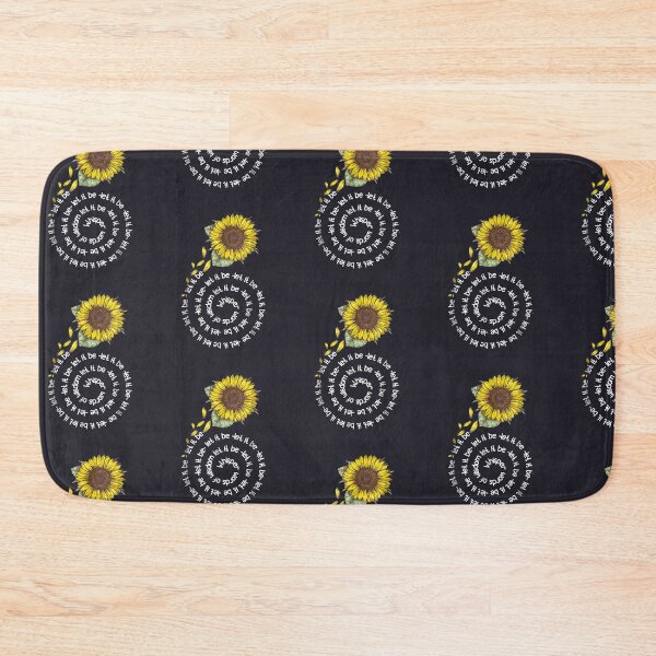 Item preview, Whisper word to wisdom let it be sunflower hippie designed and sold by linhkaphung.