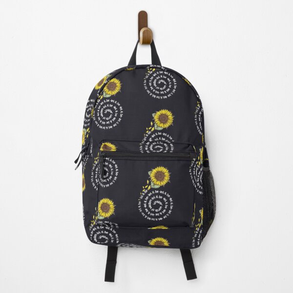 Item preview, Whisper word to wisdom let it be sunflower hippie designed and sold by linhkaphung.