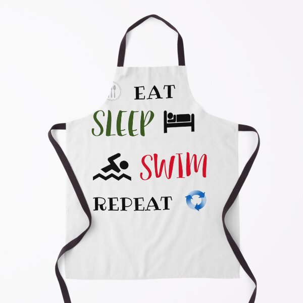 Item preview, Eat Sleep Swim Repeat designed and sold by TINASTORESHOPE.