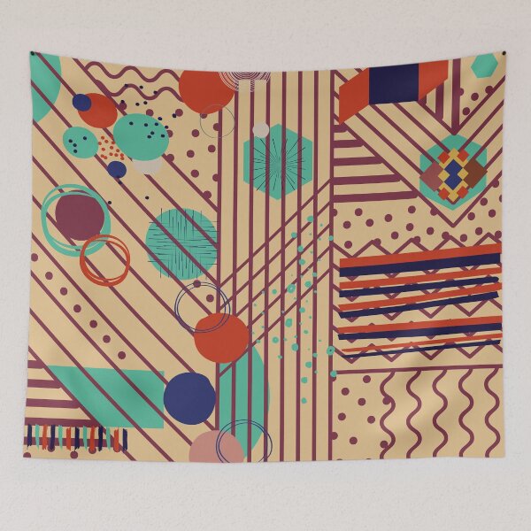 Item preview, eBuLLieNT aBSTRaCT Shower Curtain designed and sold by Swooncake Press.