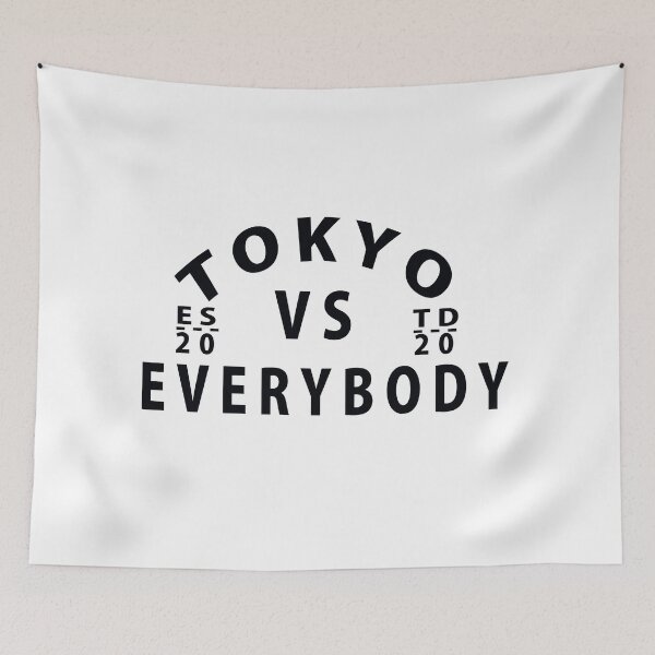 Item preview, Tokyo VS Everybody ESTD 2020 designed and sold by Kidsresashop.