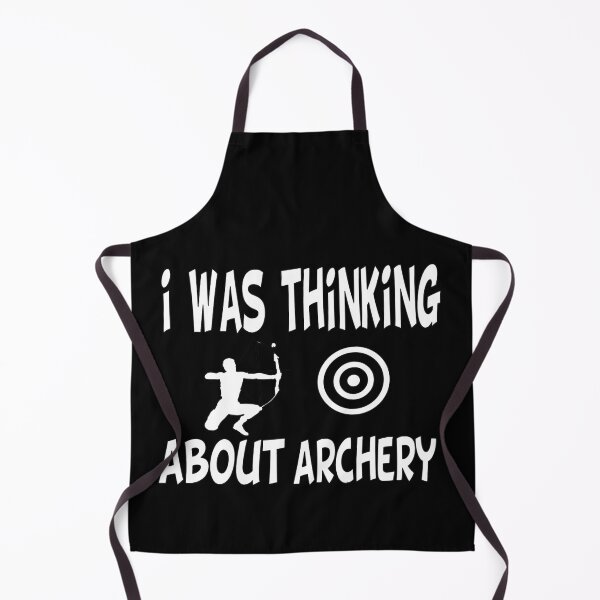 Item preview, i was thinking about archery i was thinking about archery funny cute designed and sold by buzz1days.