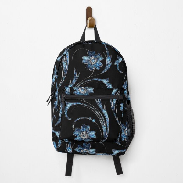 Item preview, Pearly Blue Floral Pattern designed and sold by HavenDesign.