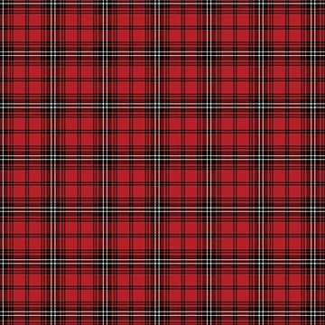 Artwork thumbnail, Christmas Buffalo Checked Pattern by hellcom