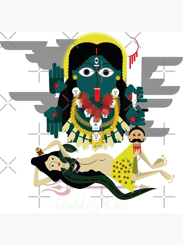 Maa Kali Painting//Diwali Drawing//Kali Puja Drawing//Mahakali Drawing/ Drawing With Atanu. - YouTube