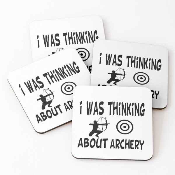Item preview, i was thinking about archery i was thinking about archery cute designed and sold by buzz1days.