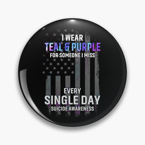 Item preview, Best Wear Teal Purple For Suicide Prevention Shirt Memorial Depression Awareness designed and sold by tuanitus.
