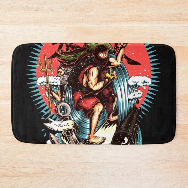 Item preview, the surfing ninja designed and sold by PUNCH ME IN SHOP.