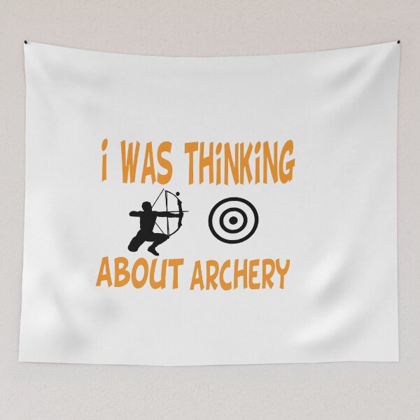 Item preview, i was thinking about archery i was thinking about archery cute 2020 designed and sold by buzz1days.