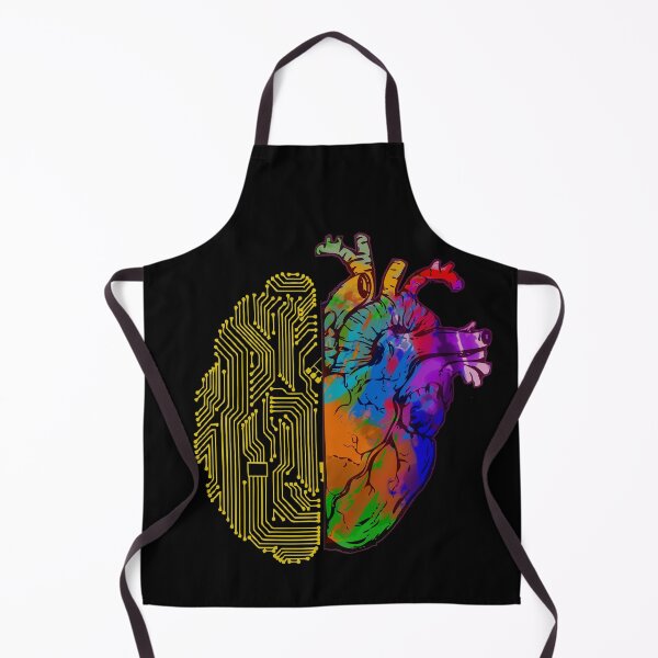 Item preview, Half head half heart creative and logic designed and sold by yinon-h.