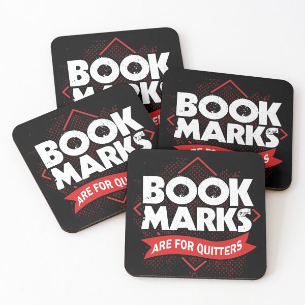 Item preview, Bookmarks are for quitters designed and sold by mederDESIGNS.